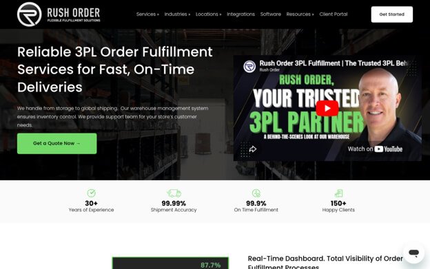 Rush Order - Best for E-Commerce Fulfillment and Retail Logistics